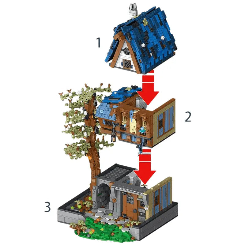 Medieval Apothecary 2094pcs-4