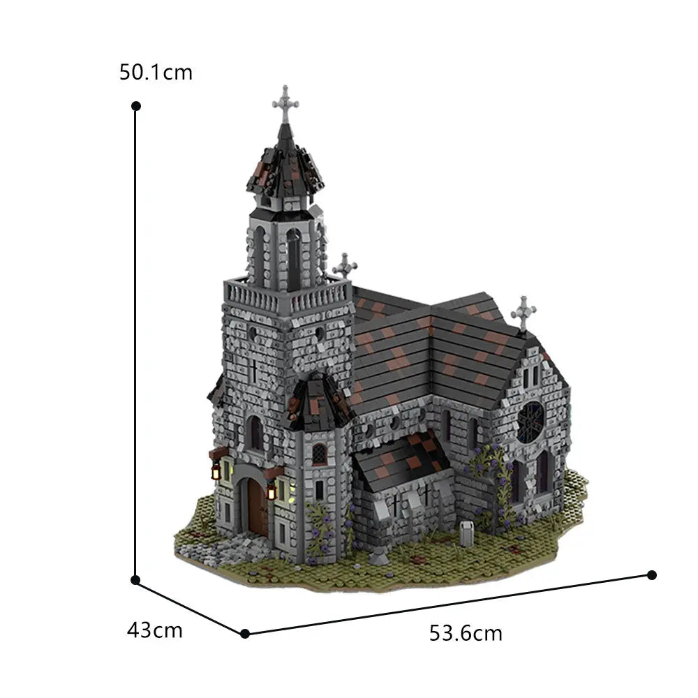 Medieval Cathedral 6675pcs-4