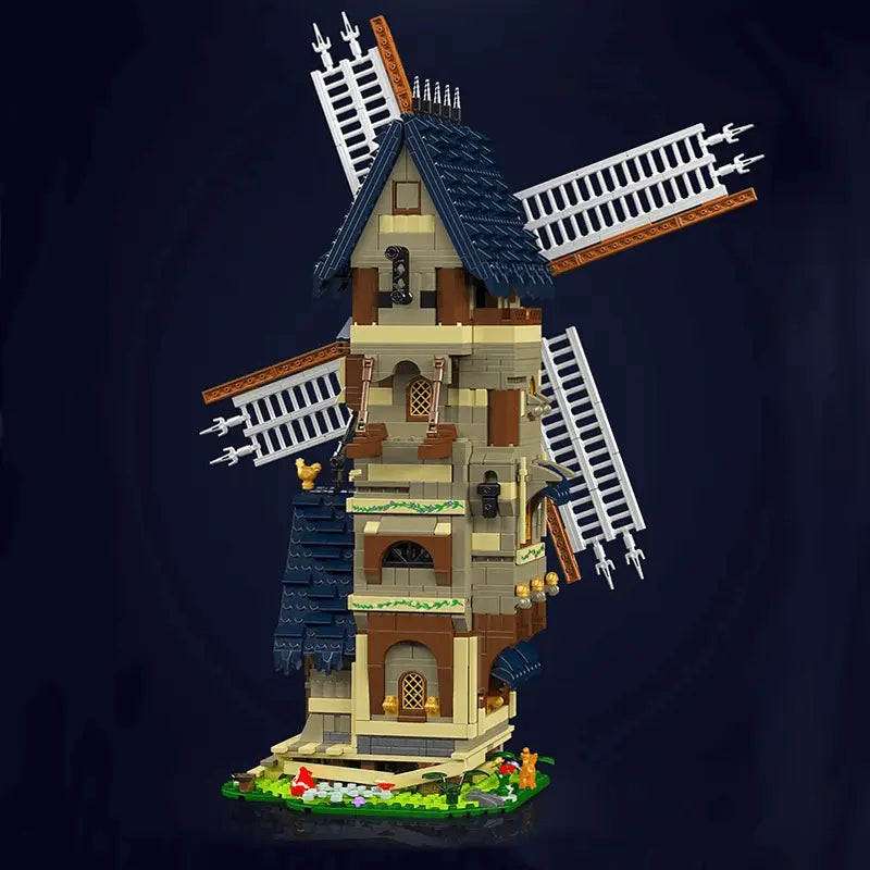 Middle Ages Windmill 1583pcs-3