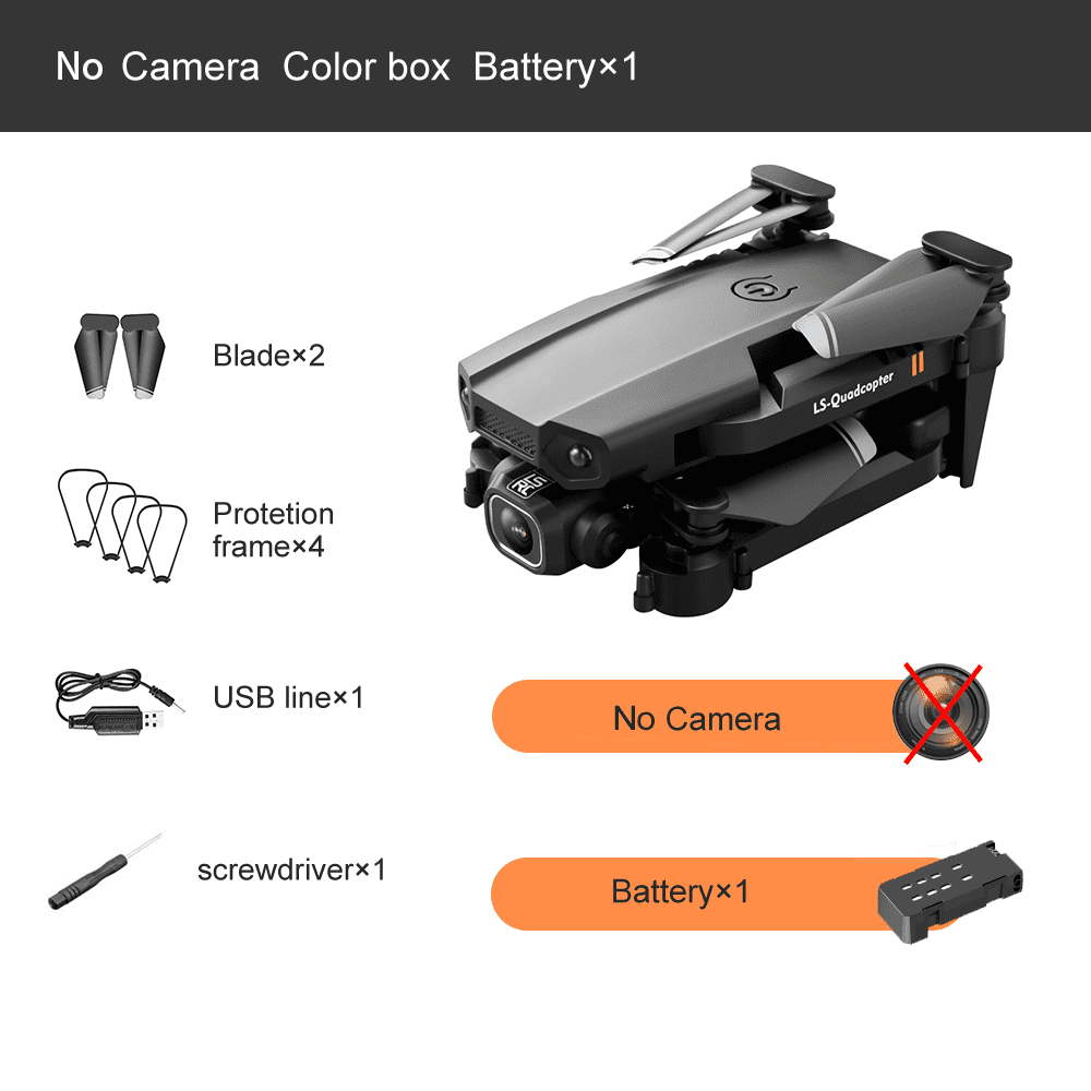 Mini UAV Dual-Lens Quadcopter-0