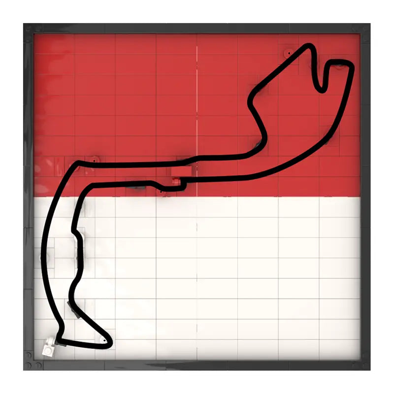 Monaco Track Map 343pcs-0
