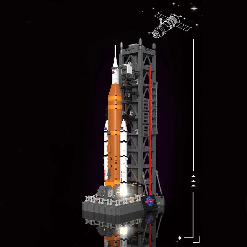 Moon landing: SLS Space Launch System 907pcs-1