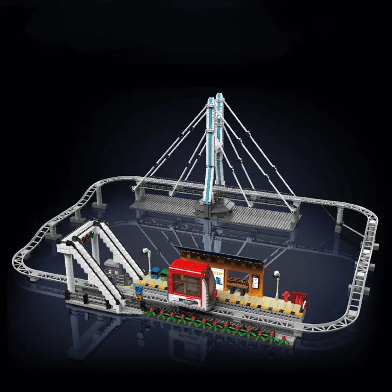 Motorised Monorail 1487pcs-2