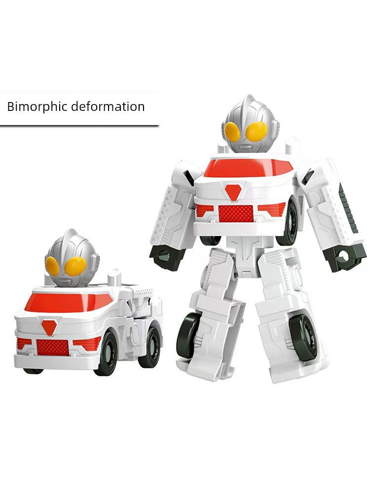 Movable Joint Doll Car Assemble Mech Deformation-0