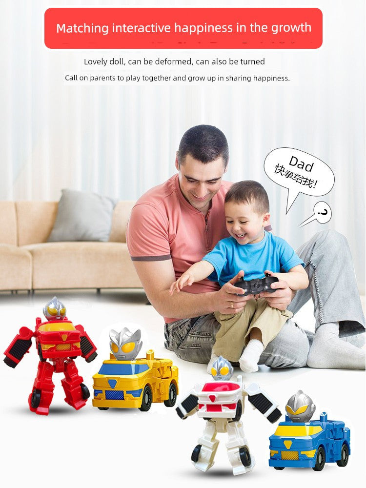 Movable Joint Doll Car Assemble Mech Deformation-2