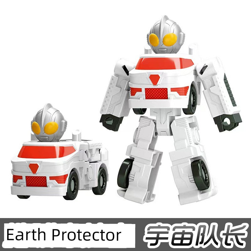 Movable Joint Doll Car Assemble Mech Deformation-5