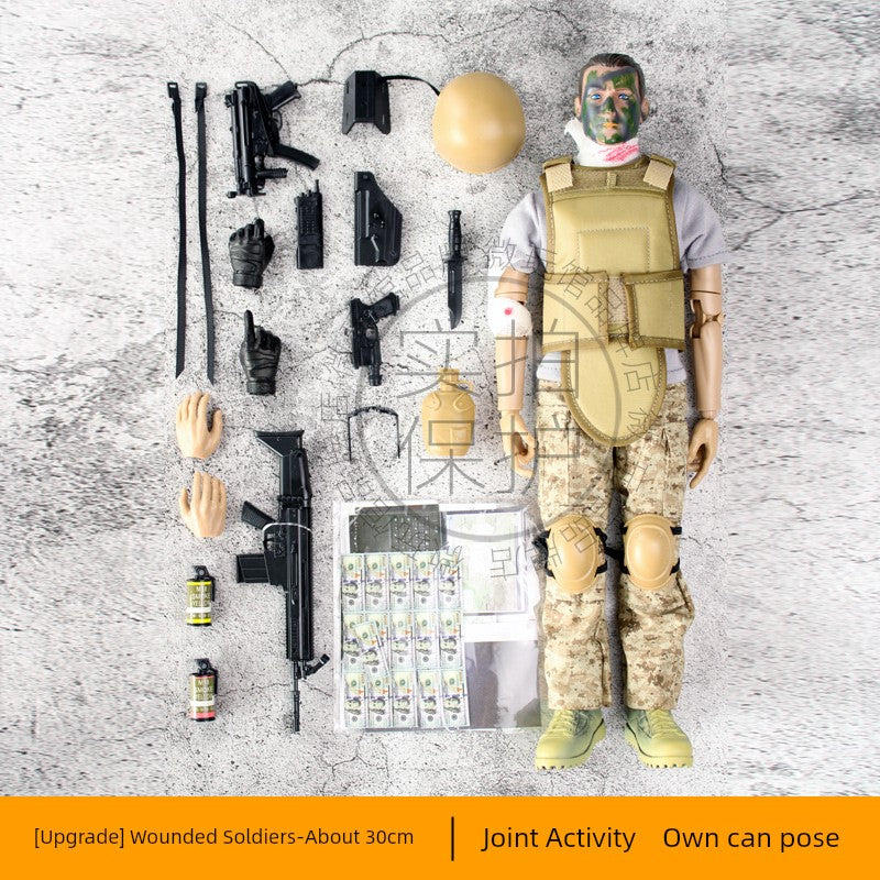 Movable Joint Military Soldier Doll-9