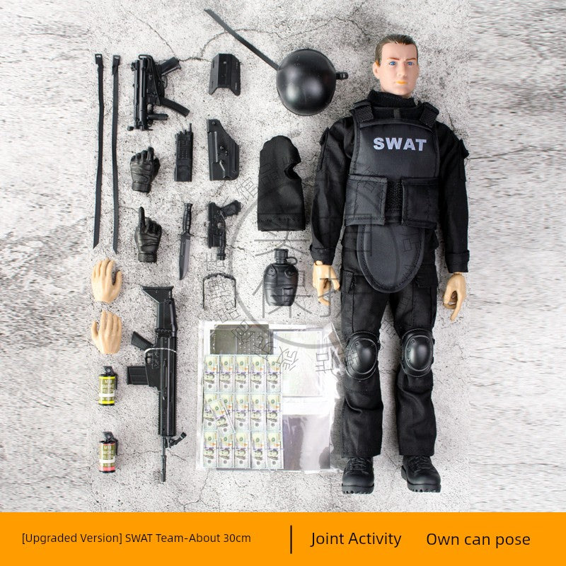 Movable Joint Military Soldier Doll-11