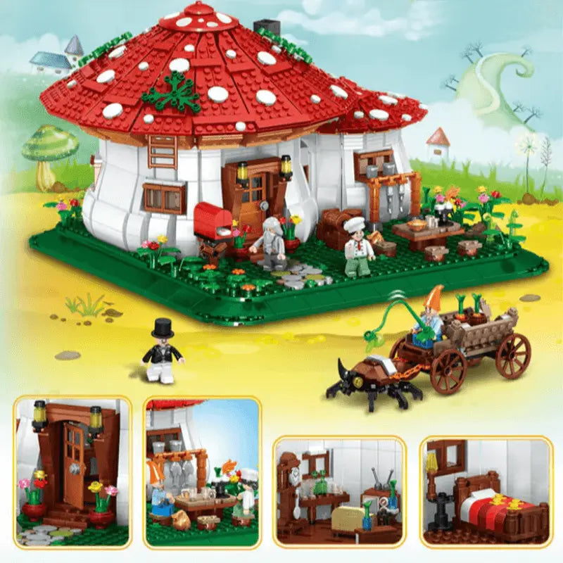 Mushroom House 2232pcs-3