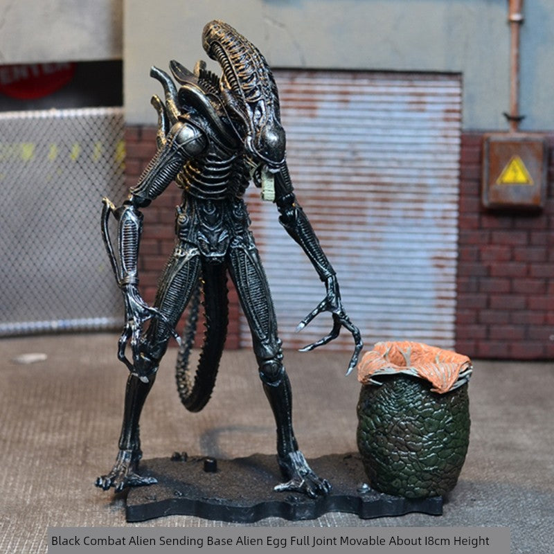 NECA Nexus Ops Iron Warrior: Hand-Made Alien Doll-4