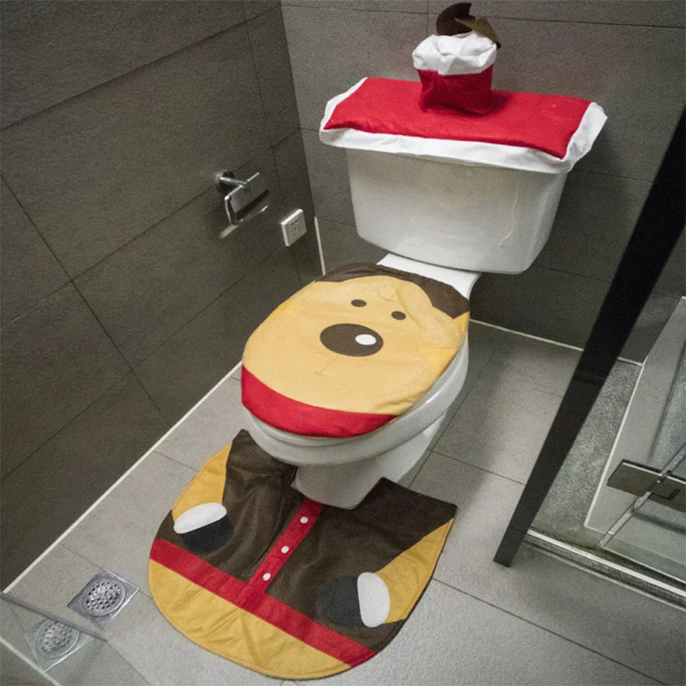 Cute Christmas Toilet Seat Covers-1