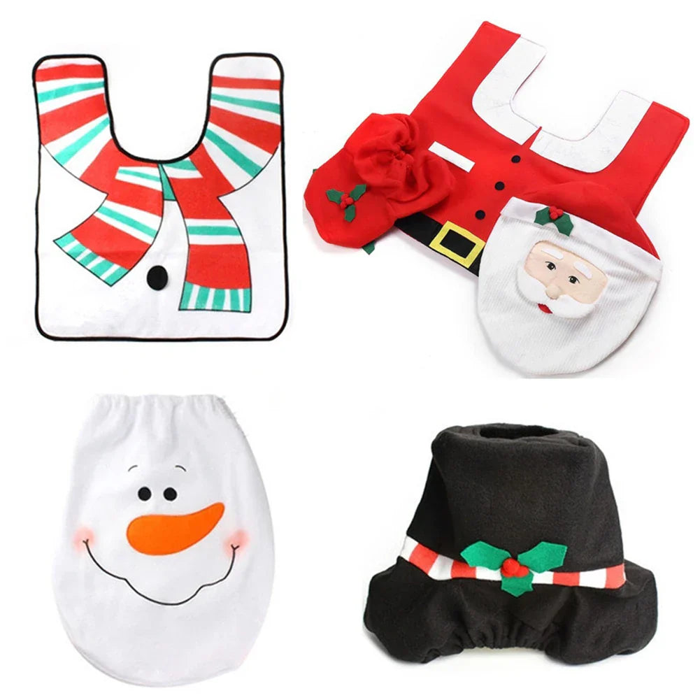 Cute Christmas Toilet Seat Covers-4
