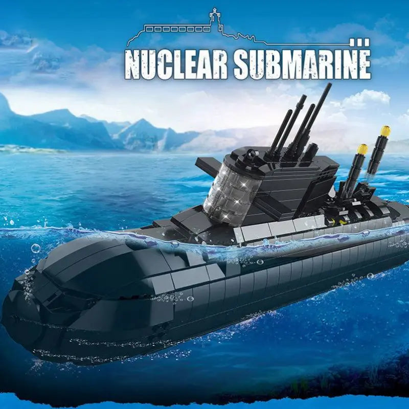 Nuclear Submarine 1497pcs-1
