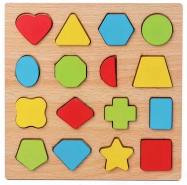 Numbers and Letters Wooden Puzzle Board for Cognitive Learning-3