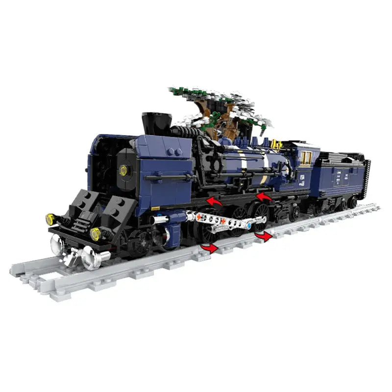 Oriental Steam Train 1051pcs-0