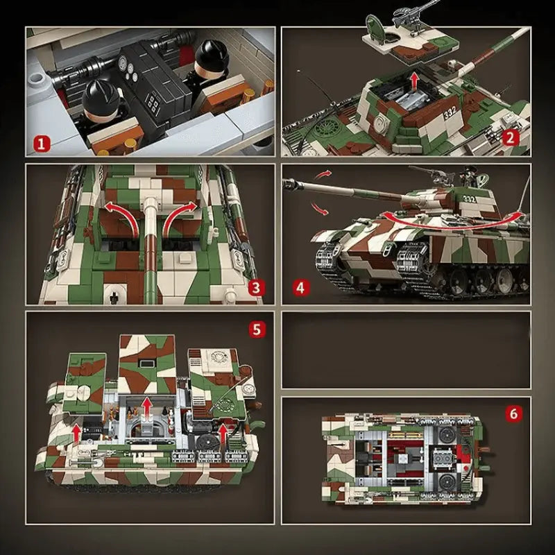 Panther Tank 2135pcs-1