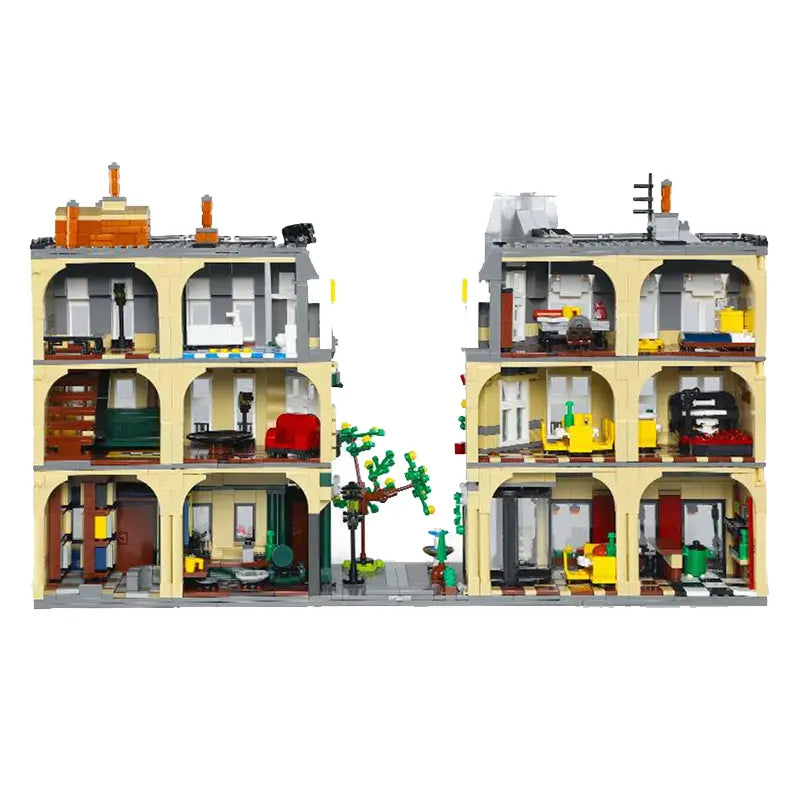Parisian Street Architecture 3229pcs-1