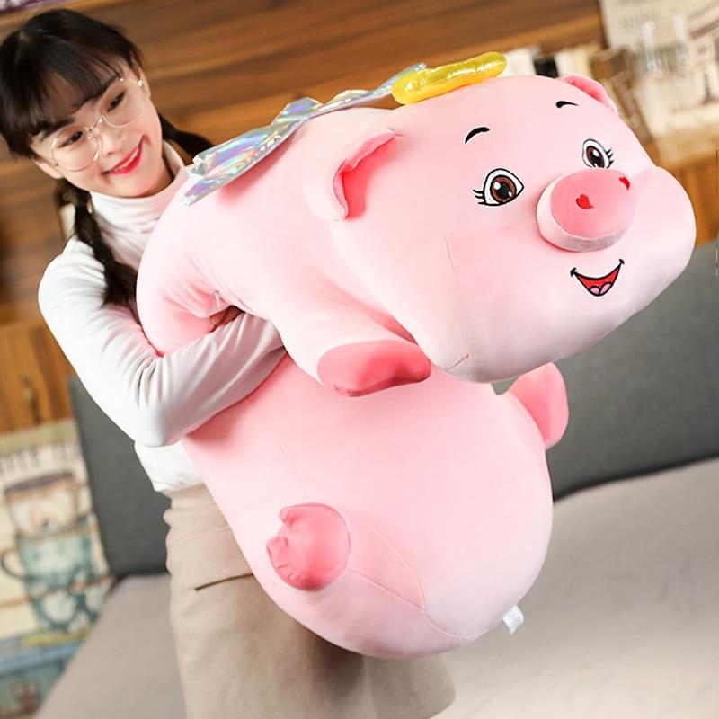 Pink Piggy Plush-4