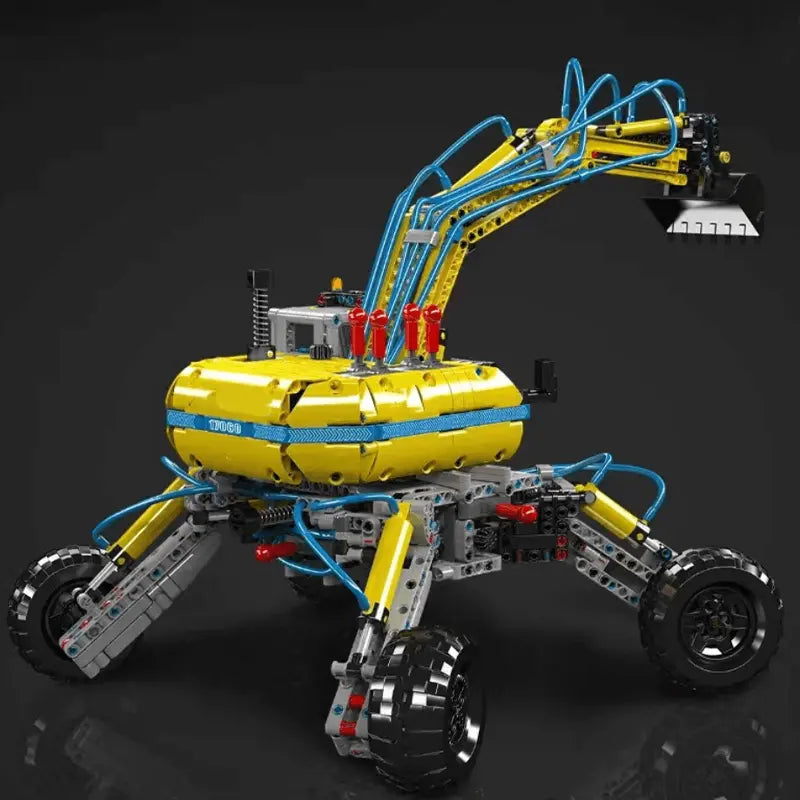 Pneumatic All-Terrain Excavator 1391pcs-3