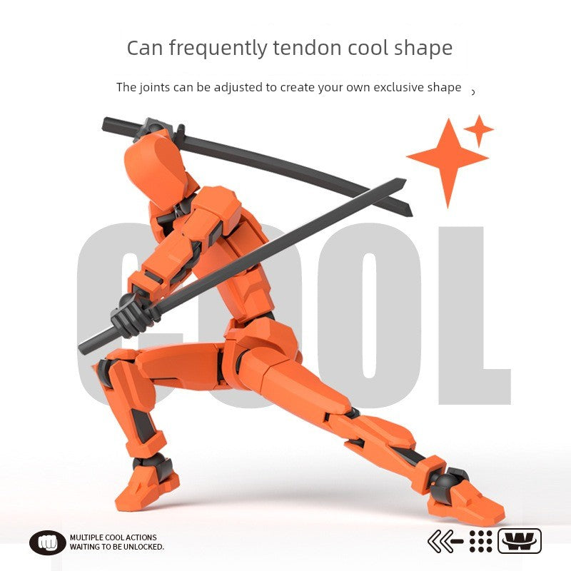 Printing Magnetic Suction Dummy13 Lucky Joint Doll-2