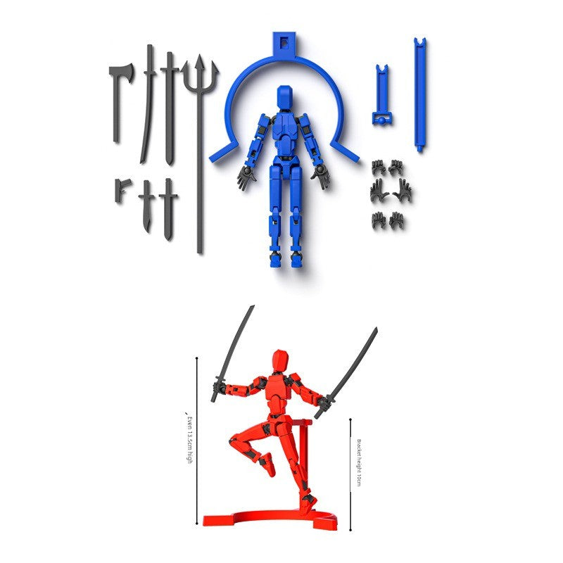 Printing Magnetic Suction Dummy13 Lucky Joint Doll-4