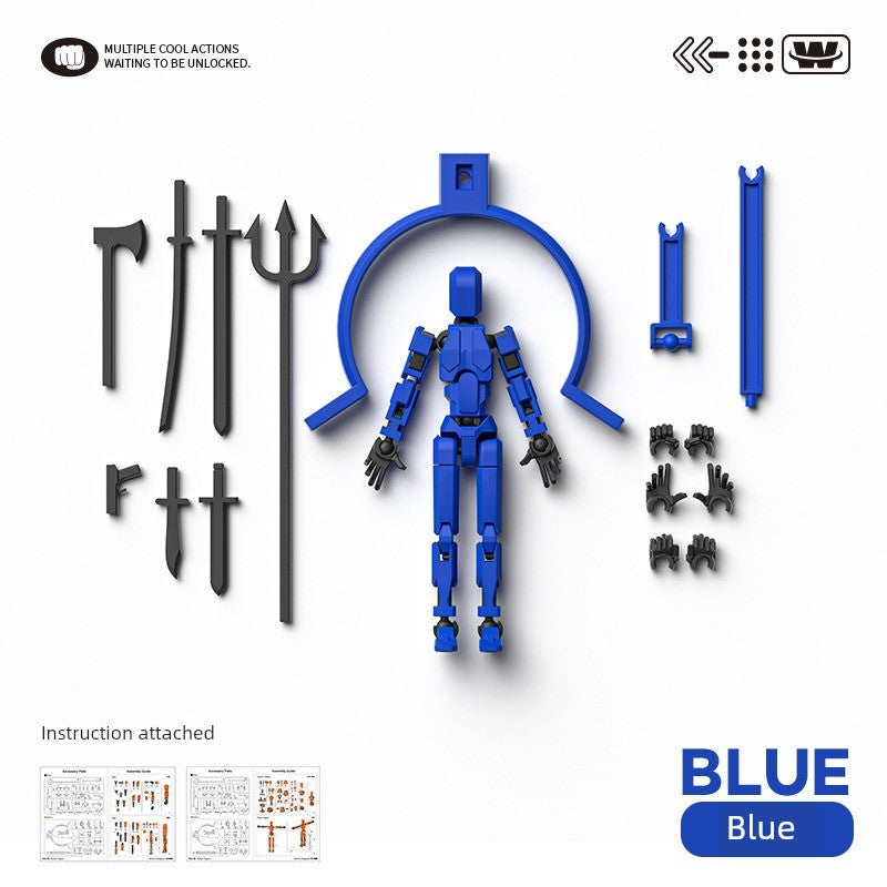 Printing Magnetic Suction Dummy13 Lucky Joint Doll-6