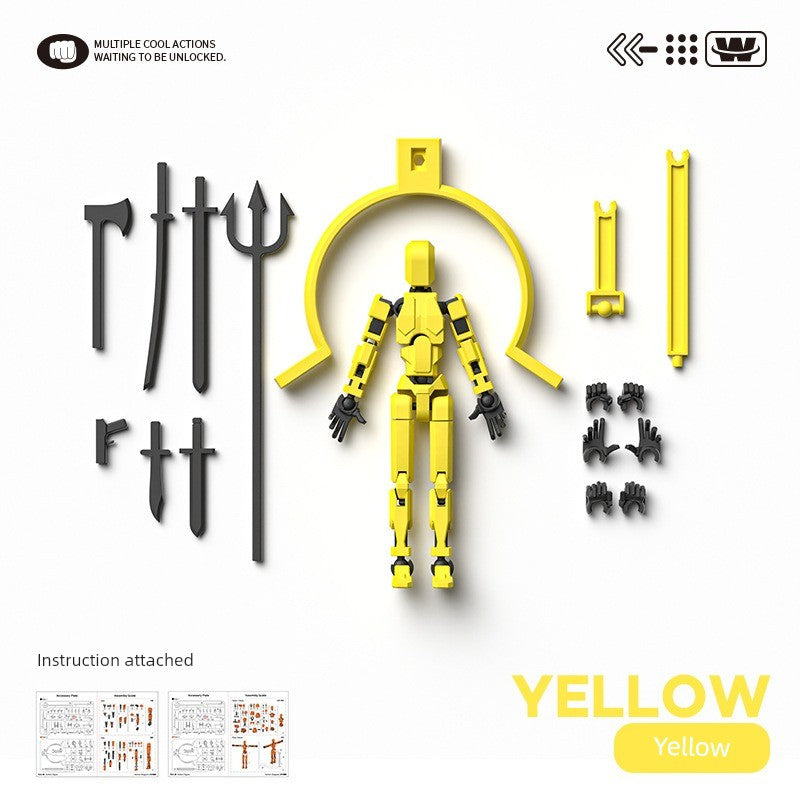 Printing Magnetic Suction Dummy13 Lucky Joint Doll-9