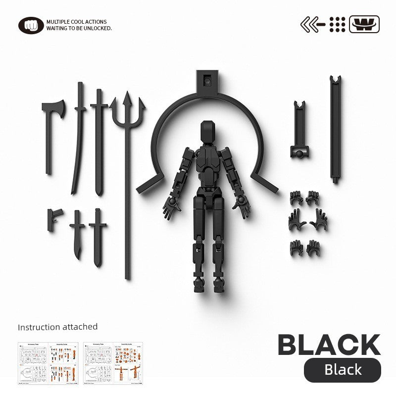 Printing Magnetic Suction Dummy13 Lucky Joint Doll-12