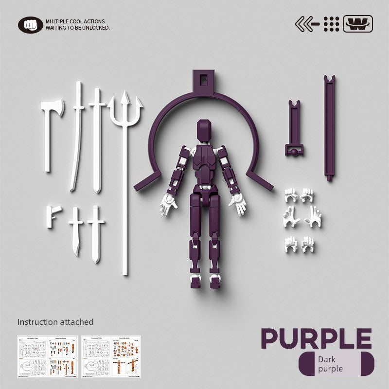 Printing Magnetic Suction Dummy13 Lucky Joint Doll-16