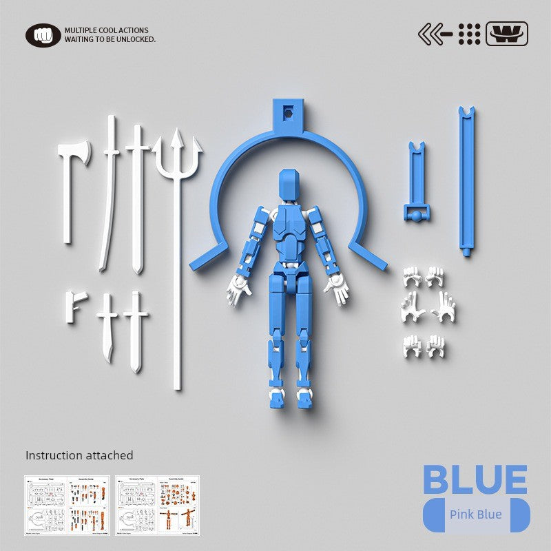 Printing Magnetic Suction Dummy13 Lucky Joint Doll-17