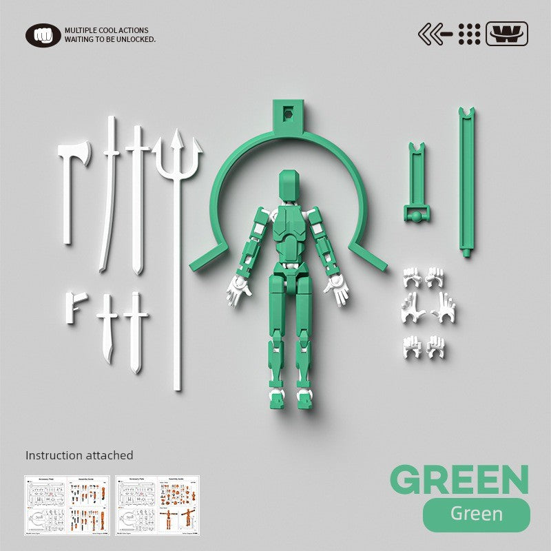 Printing Magnetic Suction Dummy13 Lucky Joint Doll-18