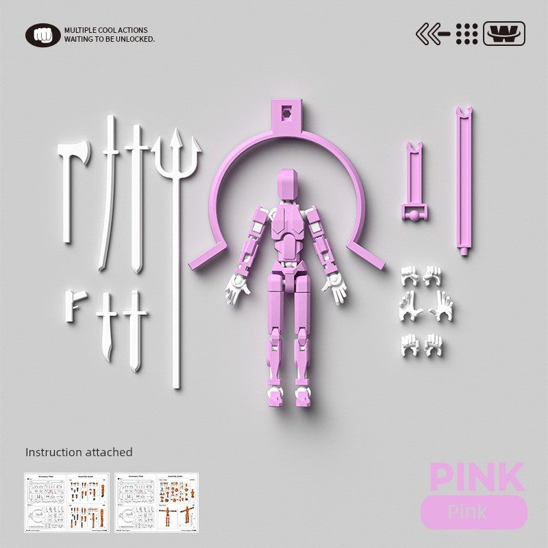 Printing Magnetic Suction Dummy13 Lucky Joint Doll-19