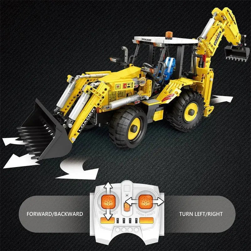 RC Truck Construction Vehicles 2466 Pieces-3