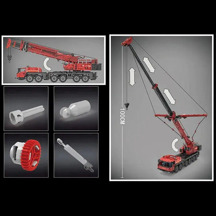 REMOTE CONTROLLED CRANE 4460PCS-1