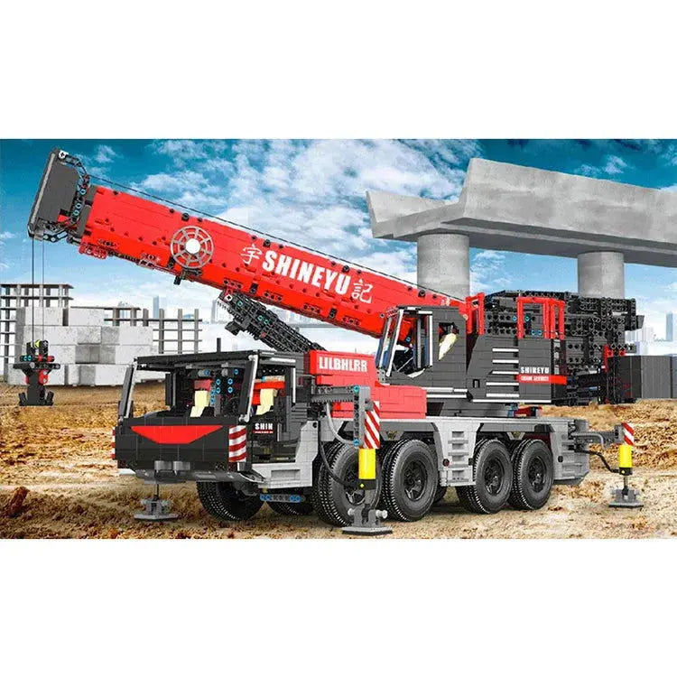 REMOTE CONTROLLED CRANE 4885PCS-2