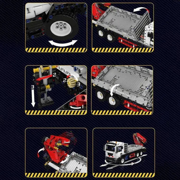 REMOTE CONTROLLED CRANE TRUCK 2529PCS-4