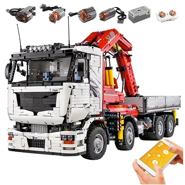 REMOTE CONTROLLED CRANE TRUCK 8238PCS-4