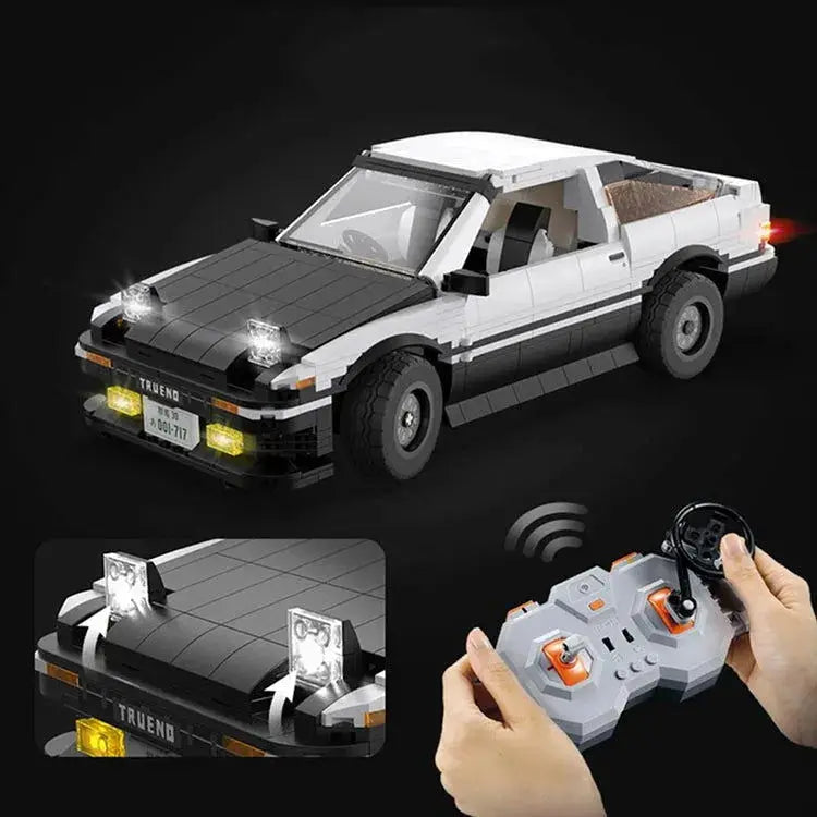 REMOTE CONTROLLED INITIAL D AE86 1233PCS-5