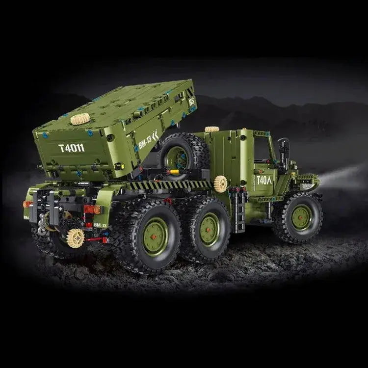REMOTE CONTROLLED KATYUSHA ROCKET LAUNCHER 2267PCS-3