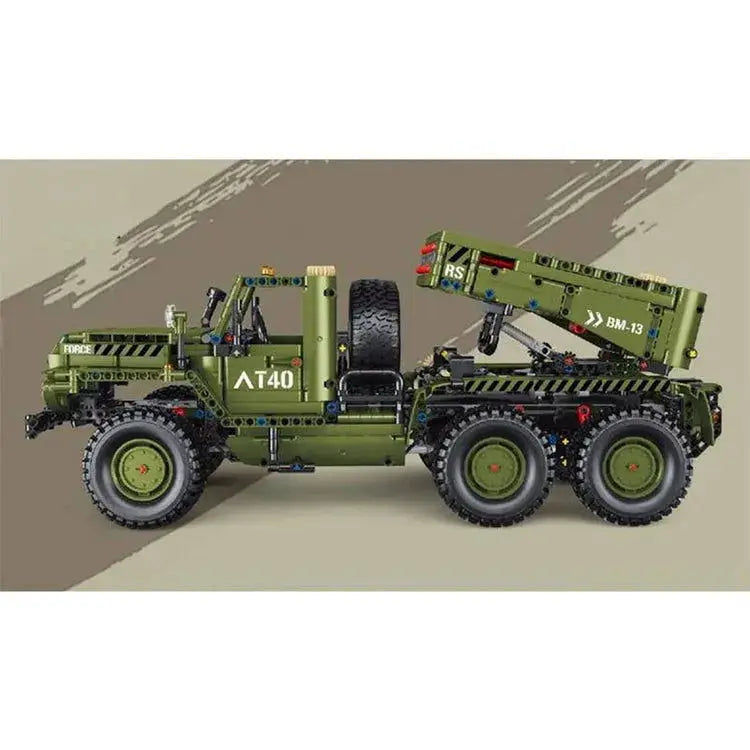 REMOTE CONTROLLED KATYUSHA ROCKET LAUNCHER 2267PCS-4