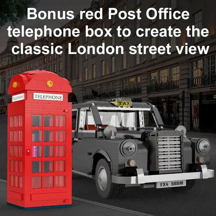 REMOTE CONTROLLED LONDON TAXI 1870PCS-1