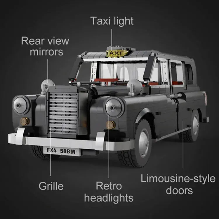 REMOTE CONTROLLED LONDON TAXI 1870PCS-3