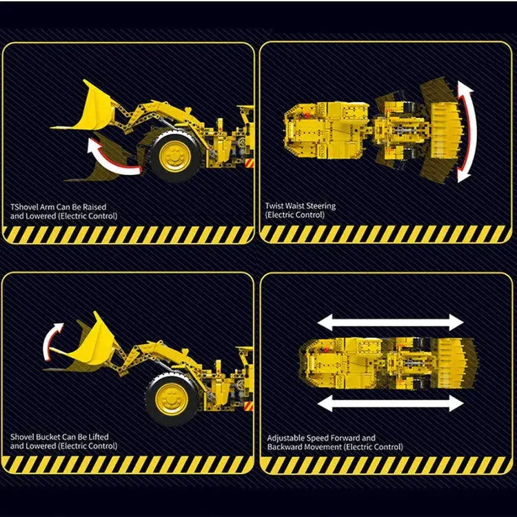 REMOTE CONTROLLED MINE LOADER 1395PCS-4