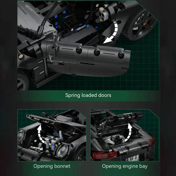 REMOTE CONTROLLED RUF GT 1654PCS-4