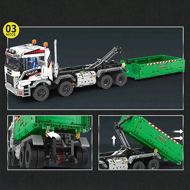 REMOTE CONTROLLED SKIP & TOW TRUCK 2949PCS-4