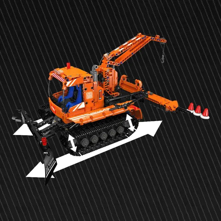 REMOTE CONTROLLED SNOW PLOW 1240PCS-3