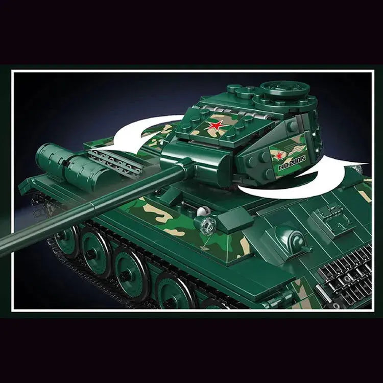 REMOTE CONTROLLED T-34 TANK 799PCS-3