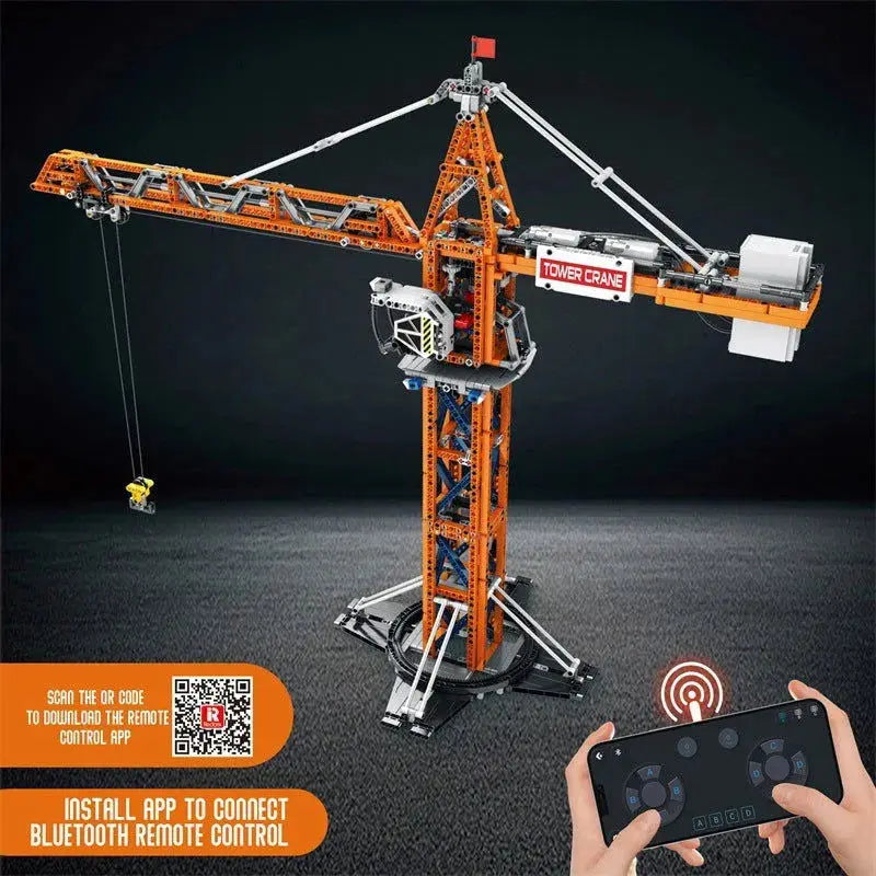 REMOTE CONTROLLED TOWER CRANE 1287PCS-2