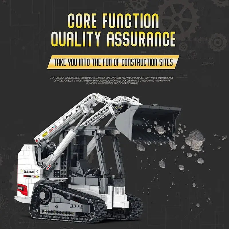 REMOTE CONTROLLED TRACK LOADER 1365PCS-3