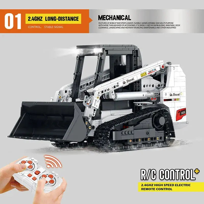 REMOTE CONTROLLED TRACK LOADER 1365PCS-4